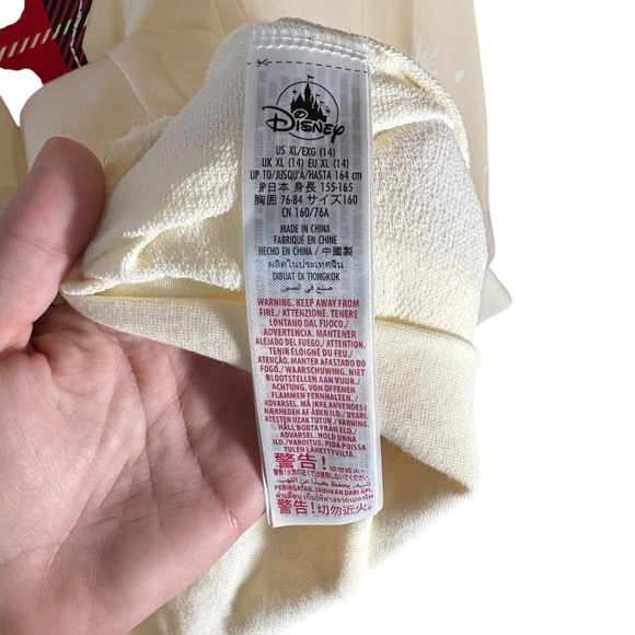 Walt Disney World Minnie Mouse ''Joy'' Holiday Top Girls XL(14) Christmas - Picture 7 of 8